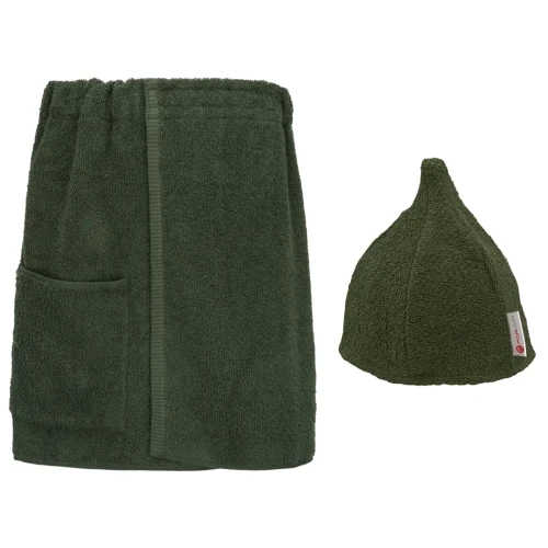 Zestaw-Kilt-Copertina-meski-czapka-Lingua-zielony-ciemny-Porjun (2).webp